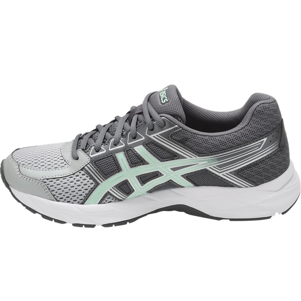 ASICS GEL-CONTEND 4 : Mid Grey/Glacier Sea/Silver women’s running shoes SZ 9 - Picture 3 of 15